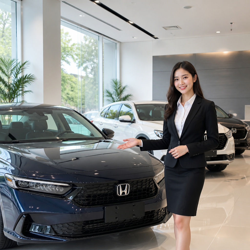1. Đặt lịch lái thử xe Honda SUV hay sedan