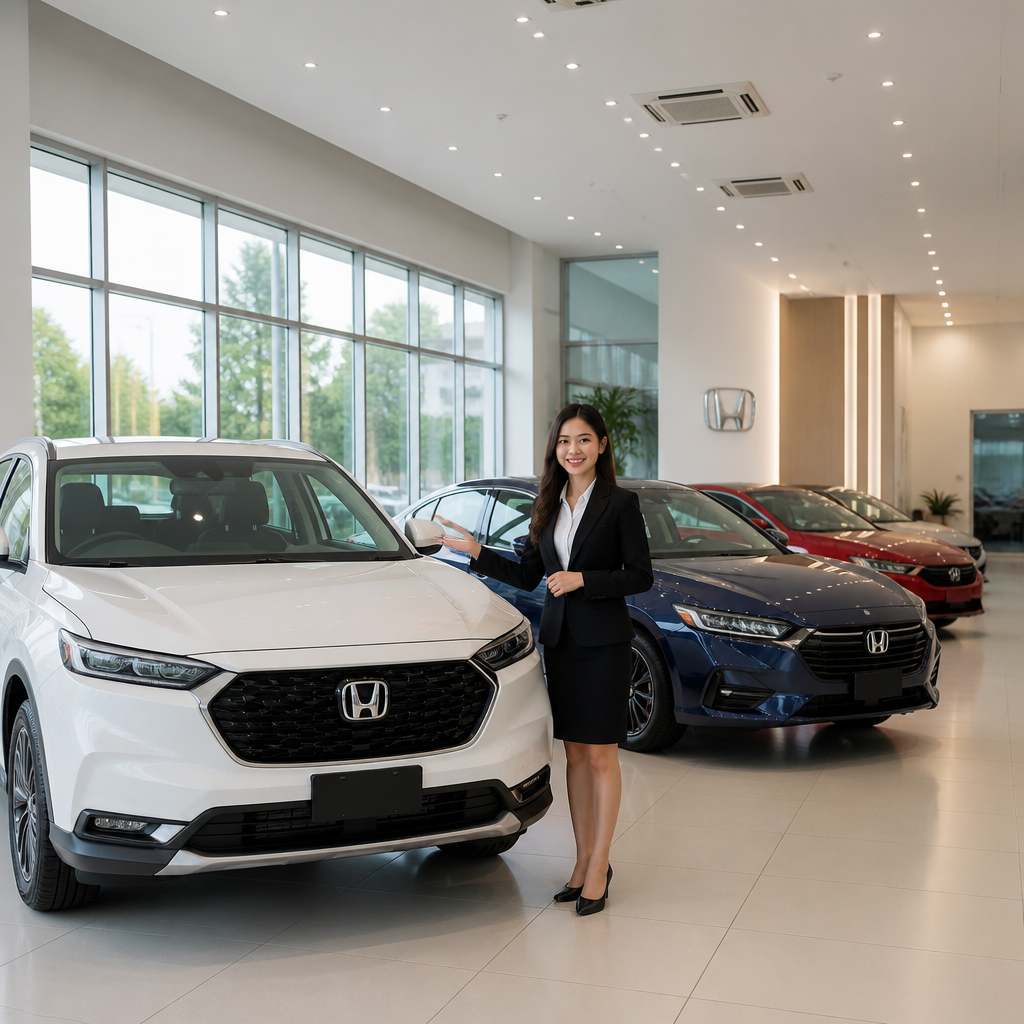 1. Lựa chọn gói tài chính khi nhận xe Honda mới